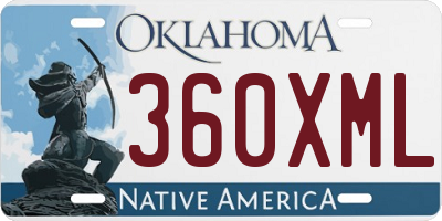 OK license plate 360XML