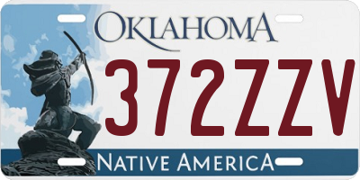 OK license plate 372ZZV