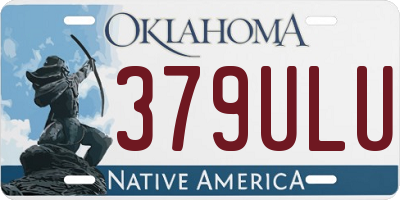 OK license plate 379ULU