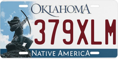 OK license plate 379XLM