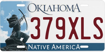 OK license plate 379XLS