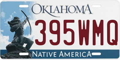 OK license plate 395WMQ