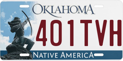 OK license plate 401TVH