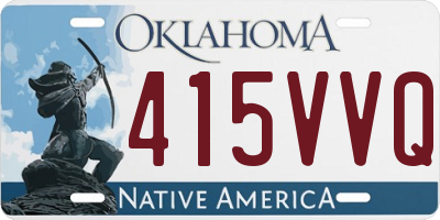 OK license plate 415VVQ