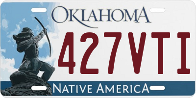 OK license plate 427VTI