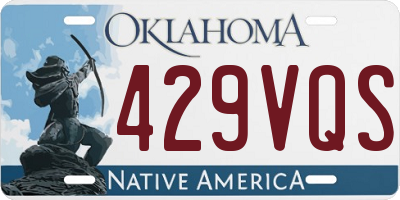 OK license plate 429VQS