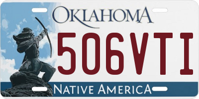 OK license plate 506VTI