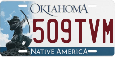 OK license plate 509TVM