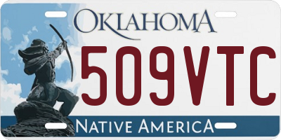 OK license plate 509VTC