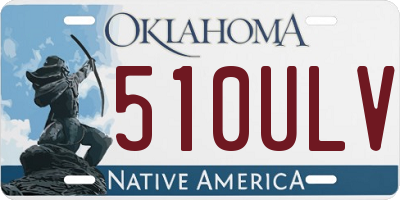 OK license plate 510ULV