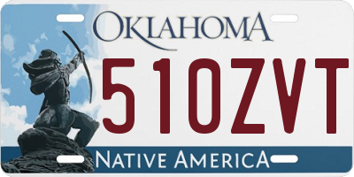 OK license plate 510ZVT