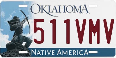 OK license plate 511VMV