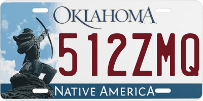 OK license plate 512ZMQ