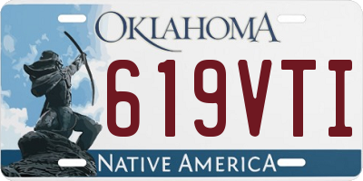 OK license plate 619VTI
