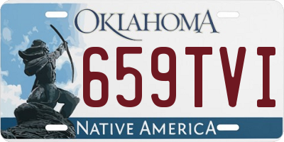 OK license plate 659TVI