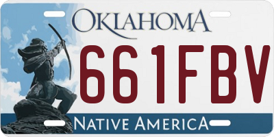 OK license plate 661FBV