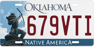 OK license plate 679VTI