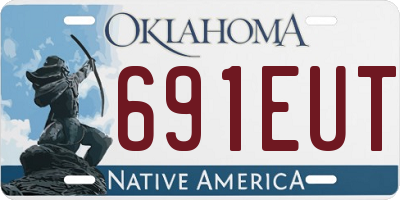 OK license plate 691EUT