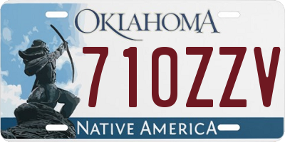 OK license plate 710ZZV