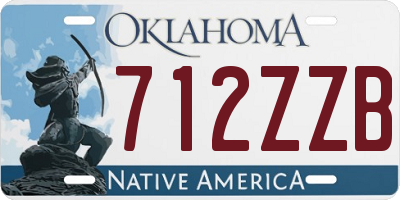 OK license plate 712ZZB