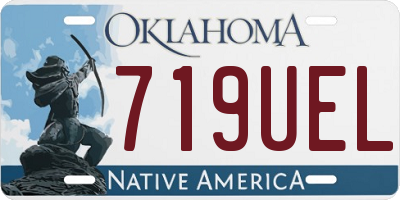 OK license plate 719UEL