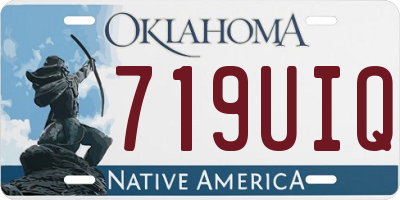 OK license plate 719UIQ