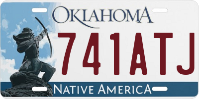 OK license plate 741ATJ