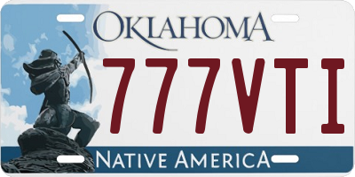 OK license plate 777VTI