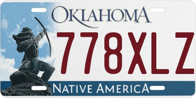 OK license plate 778XLZ