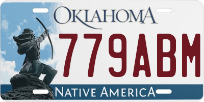 OK license plate 779ABM
