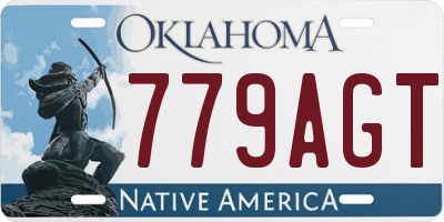 OK license plate 779AGT