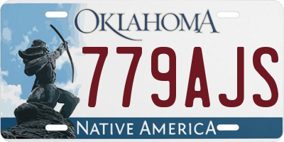 OK license plate 779AJS