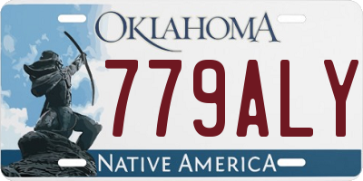OK license plate 779ALY