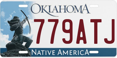 OK license plate 779ATJ