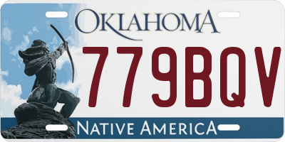 OK license plate 779BQV