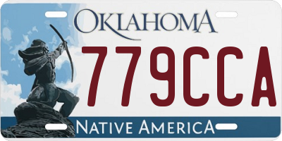 OK license plate 779CCA