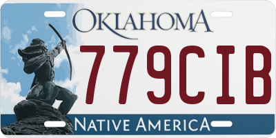 OK license plate 779CIB