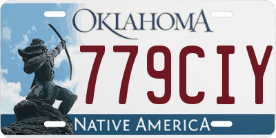 OK license plate 779CIY