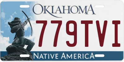 OK license plate 779TVI