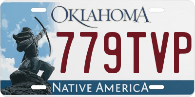 OK license plate 779TVP