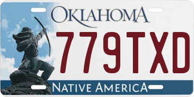 OK license plate 779TXD