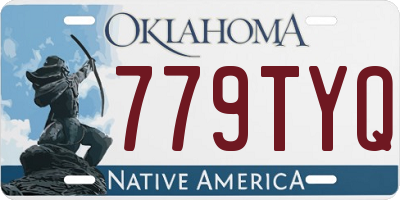 OK license plate 779TYQ