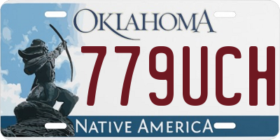 OK license plate 779UCH