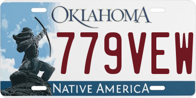 OK license plate 779VEW