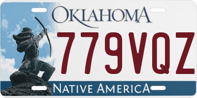 OK license plate 779VQZ