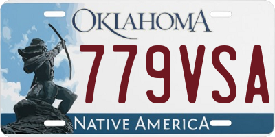 OK license plate 779VSA