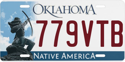OK license plate 779VTB