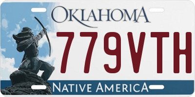 OK license plate 779VTH