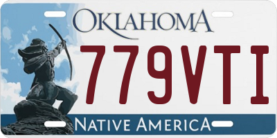OK license plate 779VTI