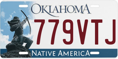 OK license plate 779VTJ